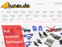 Tablet Screenshot of 4-tuner.de